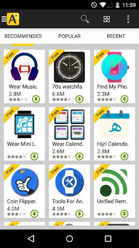 Aplus Apps for Android Wear