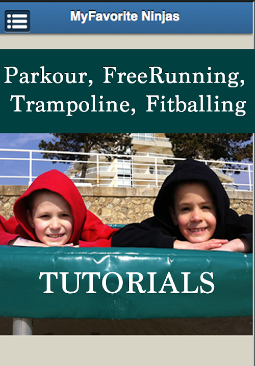 Android application Parkour Freerunning Tutorials screenshort