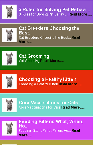 Healthy Cats Guides