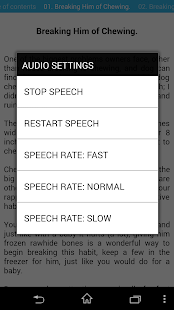 Audio Book Pro - Dog Training Screenshots 2