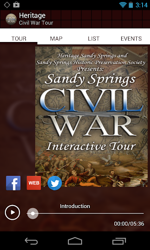 免費下載旅遊APP|Sandy Springs: Civil War app開箱文|APP開箱王