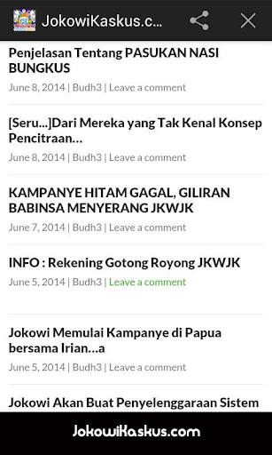 【免費新聞App】JokowiKaskus.com-APP點子