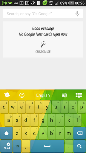 Brasil Colors GO Keyboard