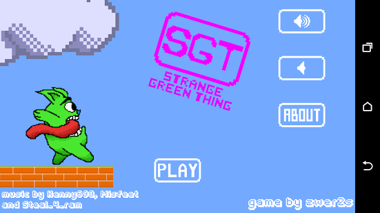 Strange Green Thing Screenshots 0