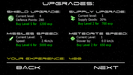 Space Attack by KWEZIT games poster 2