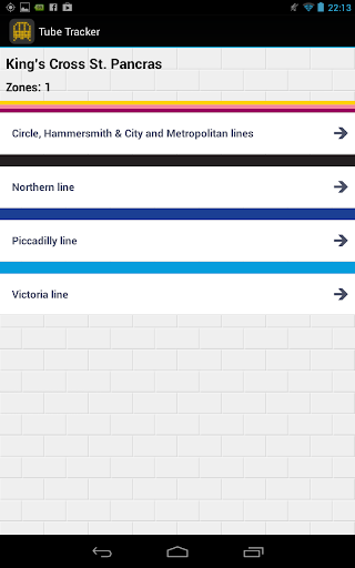 Tube Tracker - Live Departures