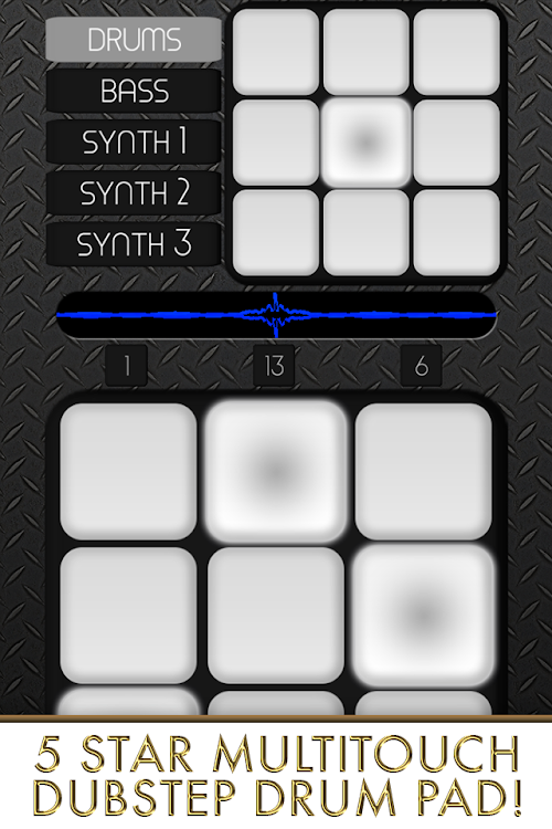 Android application Dubstep Drum Pad screenshort