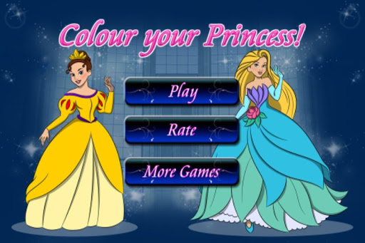 Princess Coloring Game