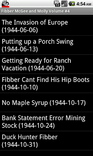 【免費音樂App】Fibber McGee & Molly OTR Vol 4-APP點子