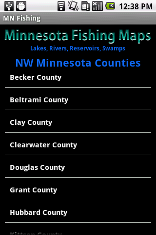 Minnesota Fishing Maps - 20K Screen 2
