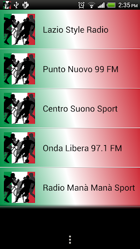 Italian Free Live Sports Radio