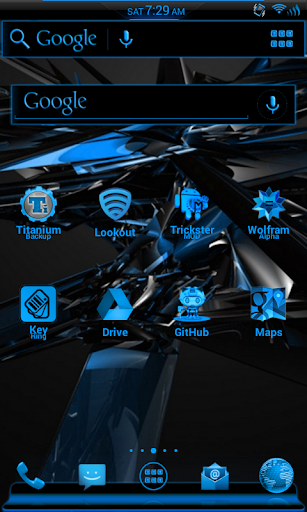 JellyBlueX ADW Theme Apex Nova