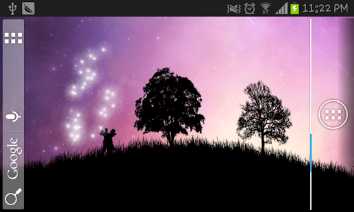 Meteor And Dance LWP Free Screenshots 1