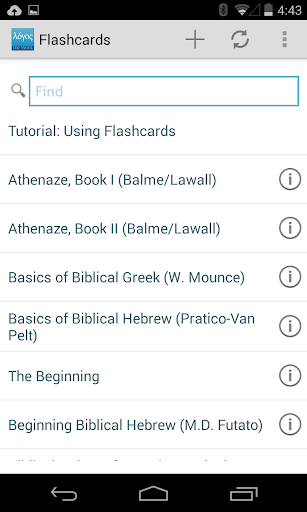 Flashcards for Greek Hebrew