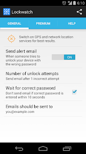 Lockwatch - Find Stolen Cell - screenshot thumbnail