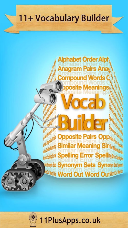 Android application 11+ Vocabulary Builder screenshort