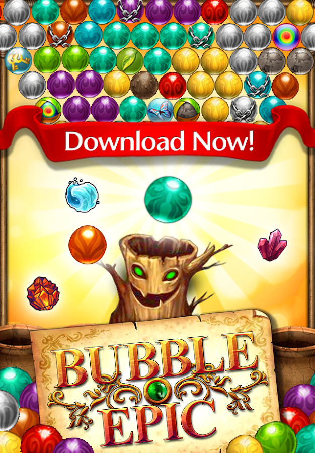 Bubble game app
