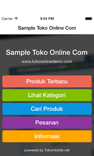 Sample Toko Online Com