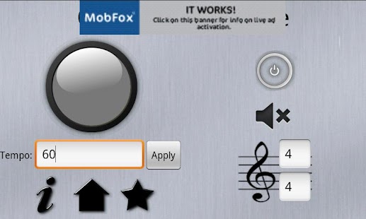 Azi's Metronome - a Free Metronome for your Mobile Phone