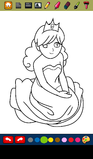 Princess Coloring Book Games