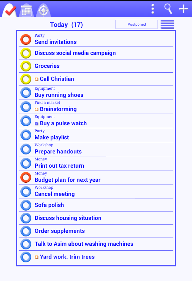 To-Do Calendar Planner - screenshot
