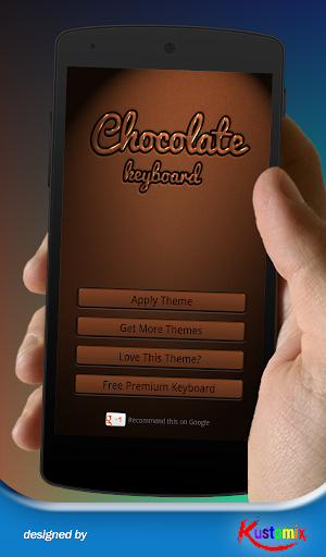 Chocolate Keyboard Theme