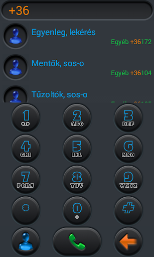 exDialer Carbon Color Theme