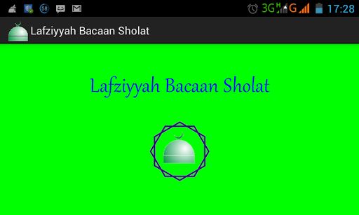 Lafziyyah Bacaan Sholat