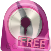 Pink Zebra Theme for GO Locker  Icon