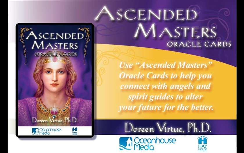 Ascended Masters Oracle Cards Screen 1