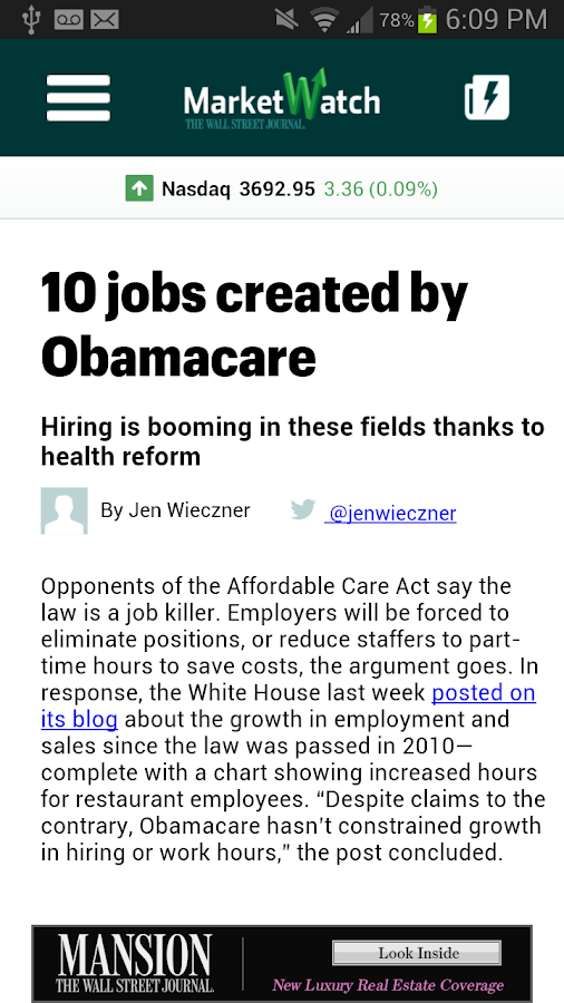 MarketWatch Android Apps on Google Play