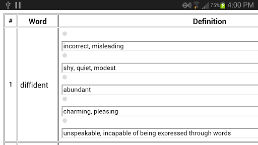 FREE SAT Vocab Test