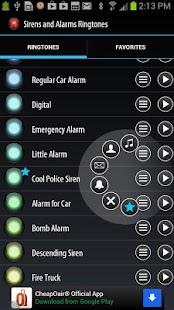 Sirens and Alarms Ringtones
