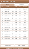 Baseball Line-Up (Manager)