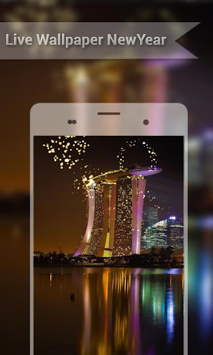 【免費個人化App】Live Wallpaper NewYear 2015-APP點子