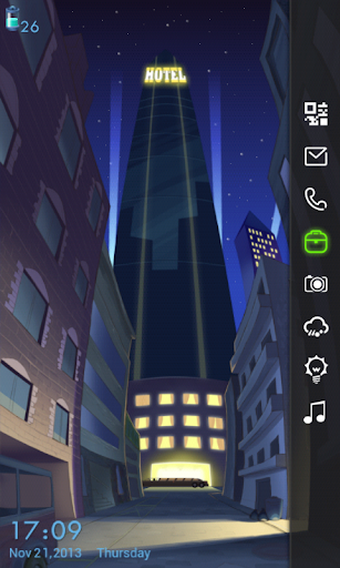 【免費個人化App】Nightfall Hotel Locker Theme-APP點子