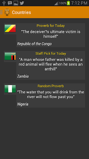 Proverbial African Proverbs