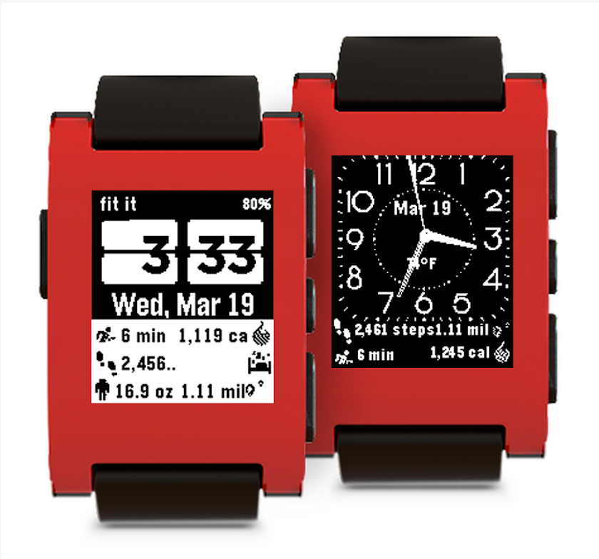 FitIt Pebble Pro for FitBit® Screen 2