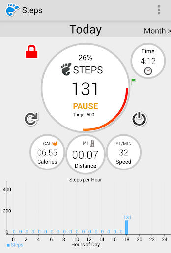 Steps : Pedometer