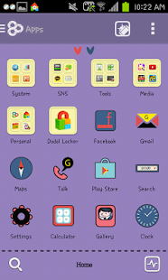 How to download SETA Purple GO launcher theme 1.2 apk for laptop