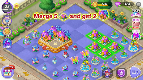 Merge Witches-Match Puzzles 4
