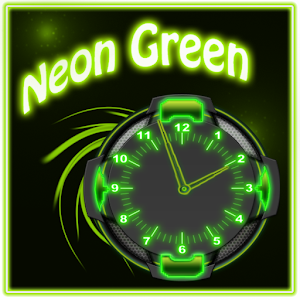 Neon Green Style Clock 2.apk 1.0