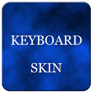 Blue Foggy Keyboard Skin 1