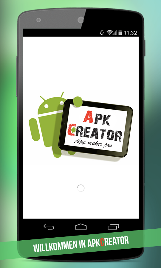 Android application ApkCreator - Web2App Pro screenshort