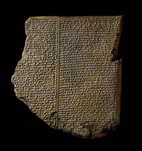 The Flood Tablet, relating part of the Epic of Gilgamesh