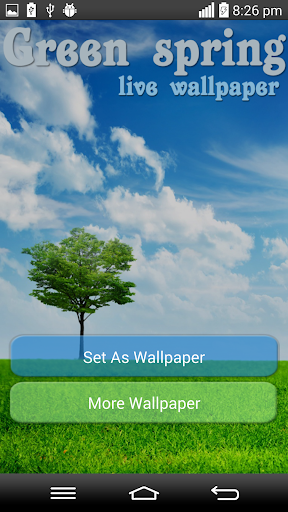 Green Spring Live Wallpaper