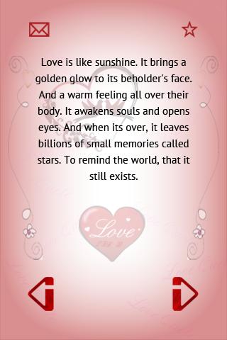Love Quotes And Romantic SMS - screenshot