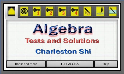 Free Algebra Tests & Solutions APK for Android