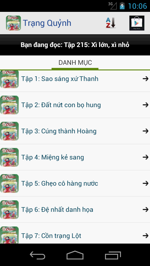 Trạng Quỷnh - Truyện Tranh Screen 2