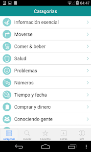 Captura de pantalla de la aplicacion Android Danish Translation with Audio